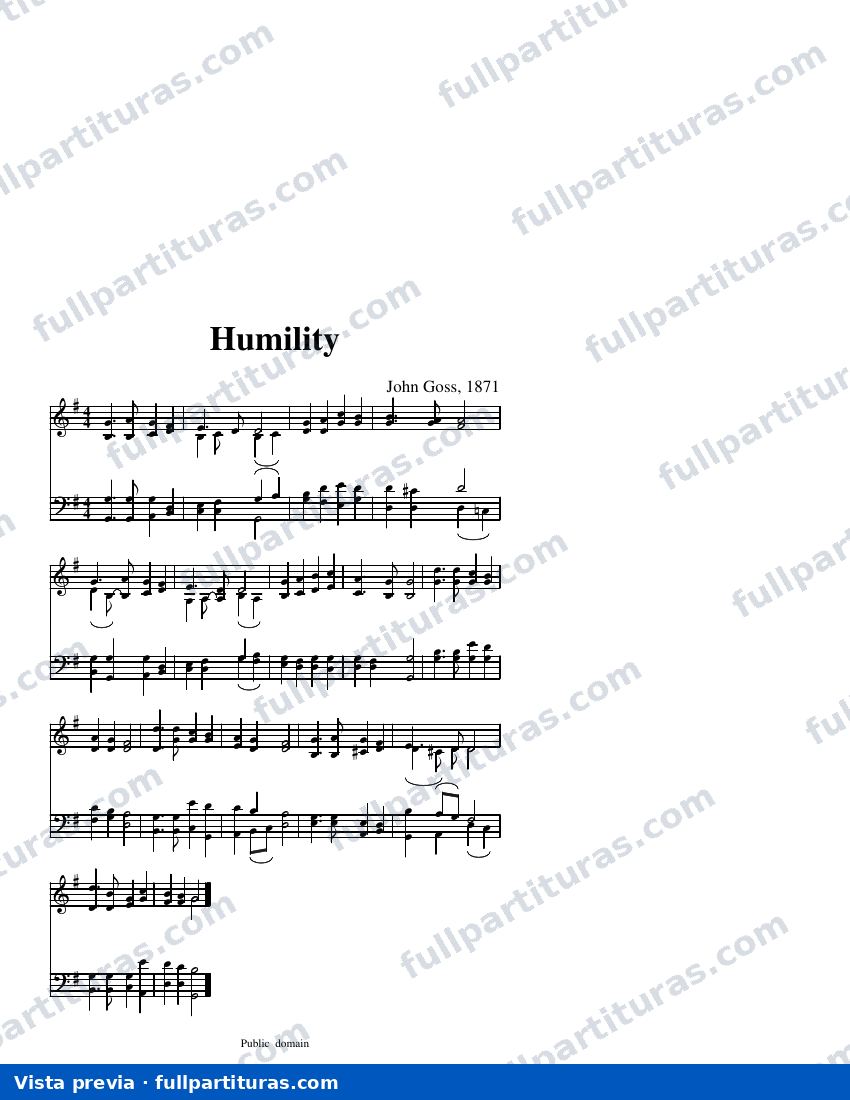 Humility — visualização