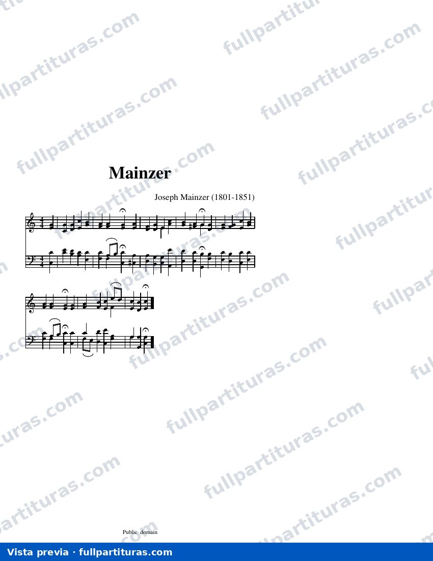 Mainzer — visualização