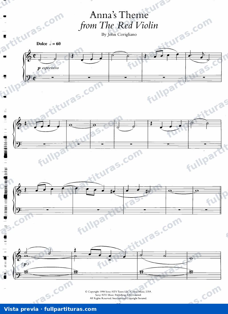 Anna's Theme — vista previa