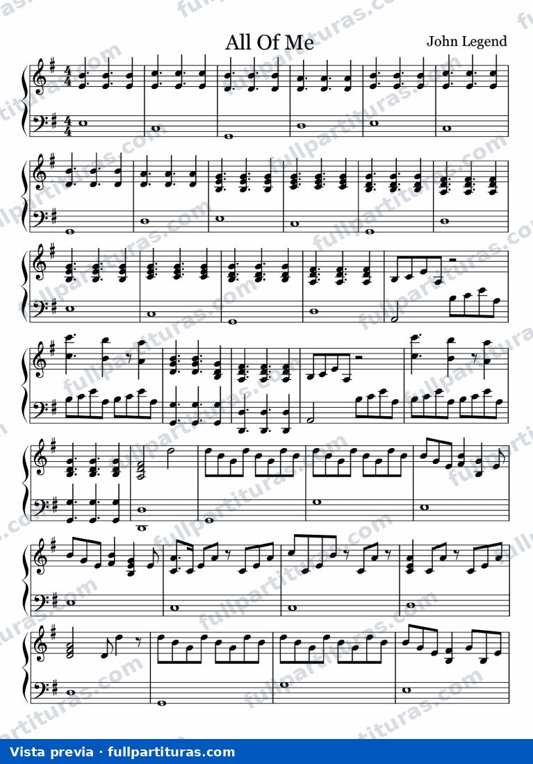 All Of Me (Versión 2) — vista previa