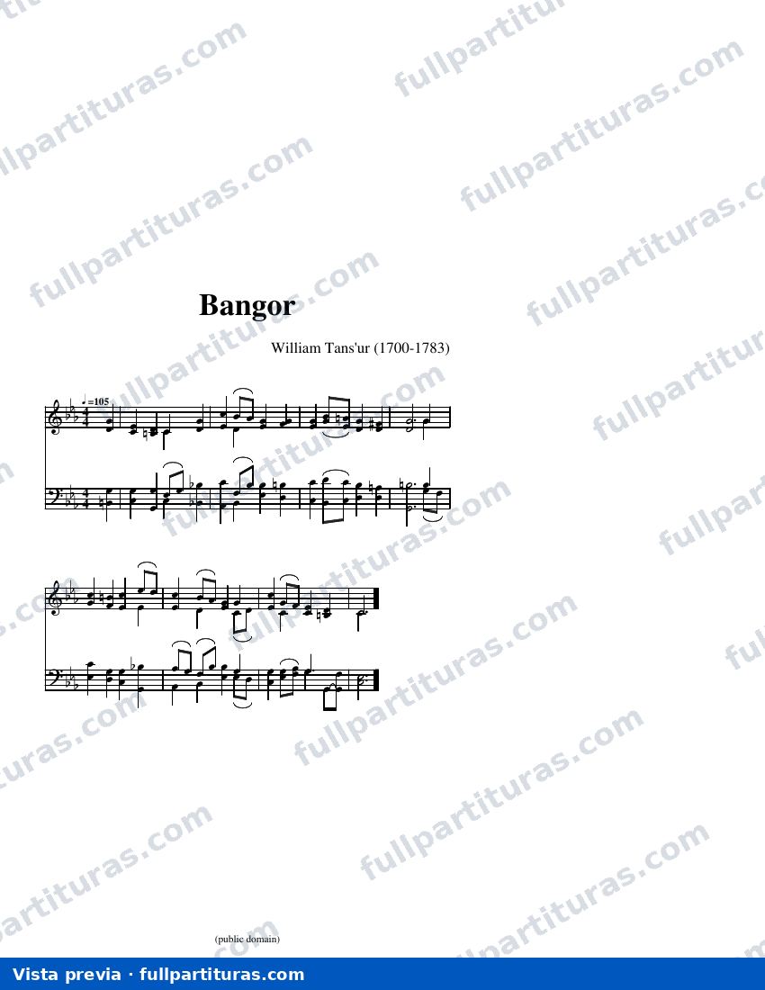 Bangor — visualização