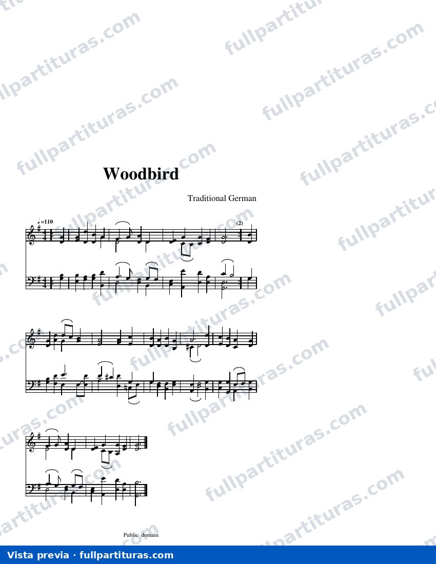 Woodbird — visualização