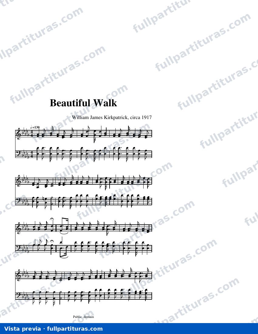 Beautiful Walk — Vorschau