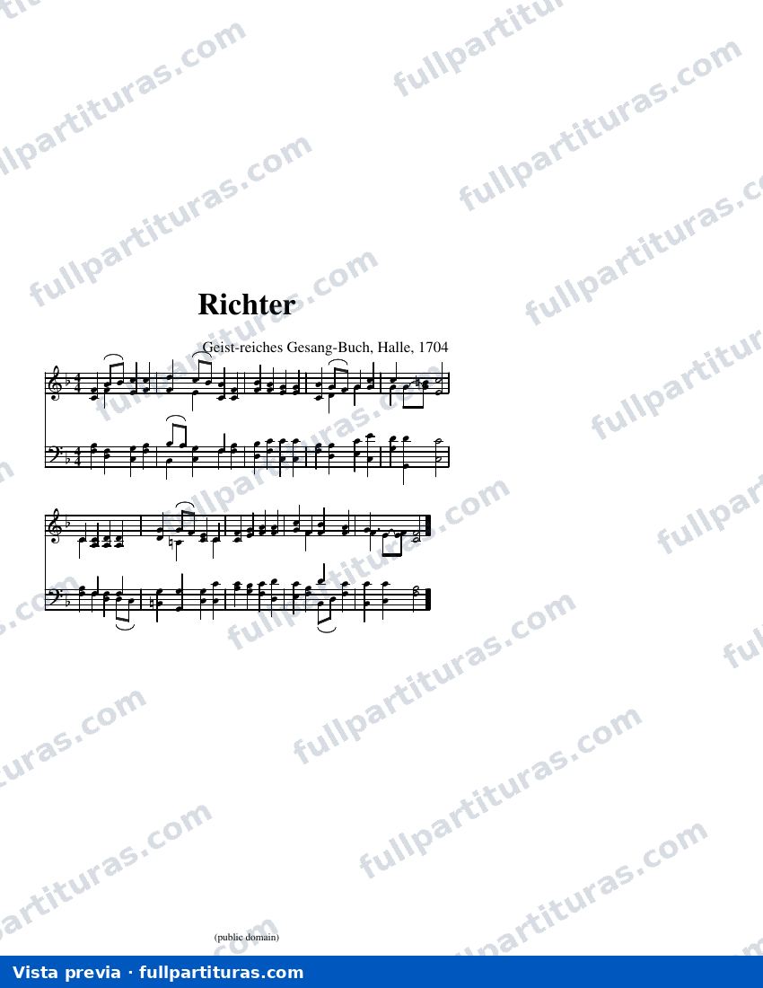 Richter — visualização