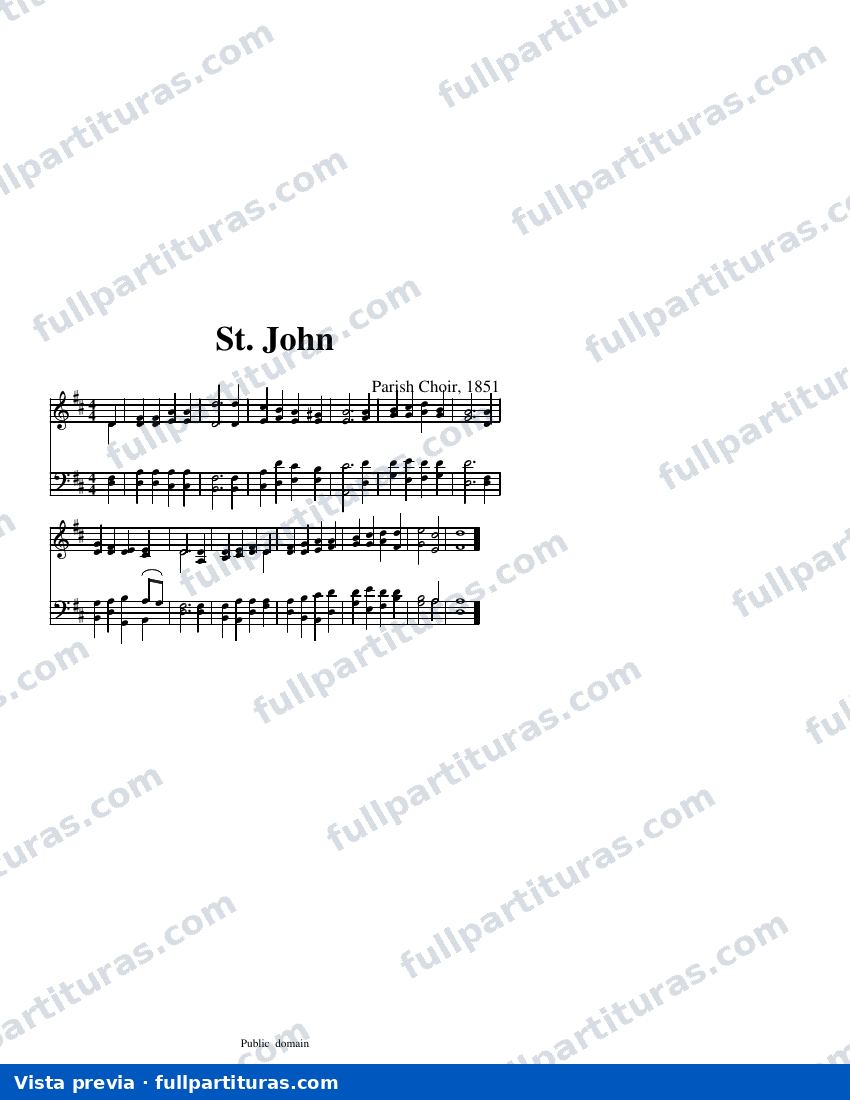 St. John (Parish Choir) — visualização