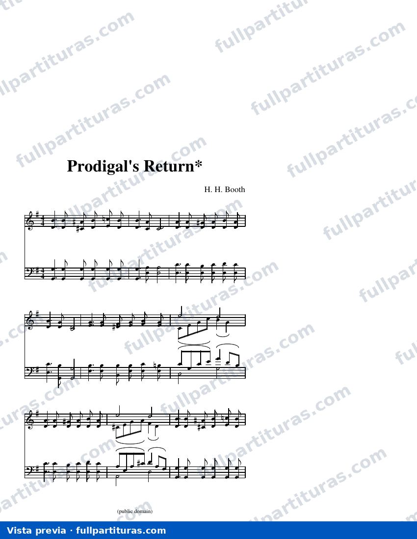 Prodigal's Return* — Vorschau