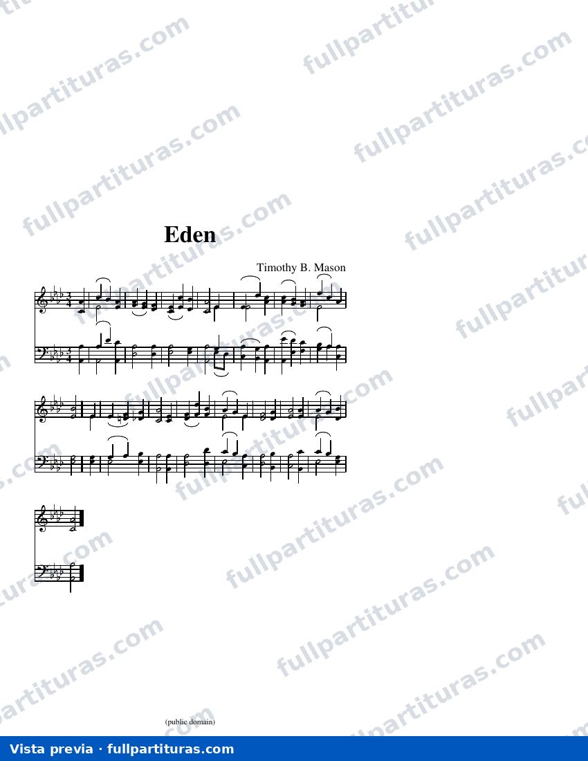 Eden (Mason) — Vorschau
