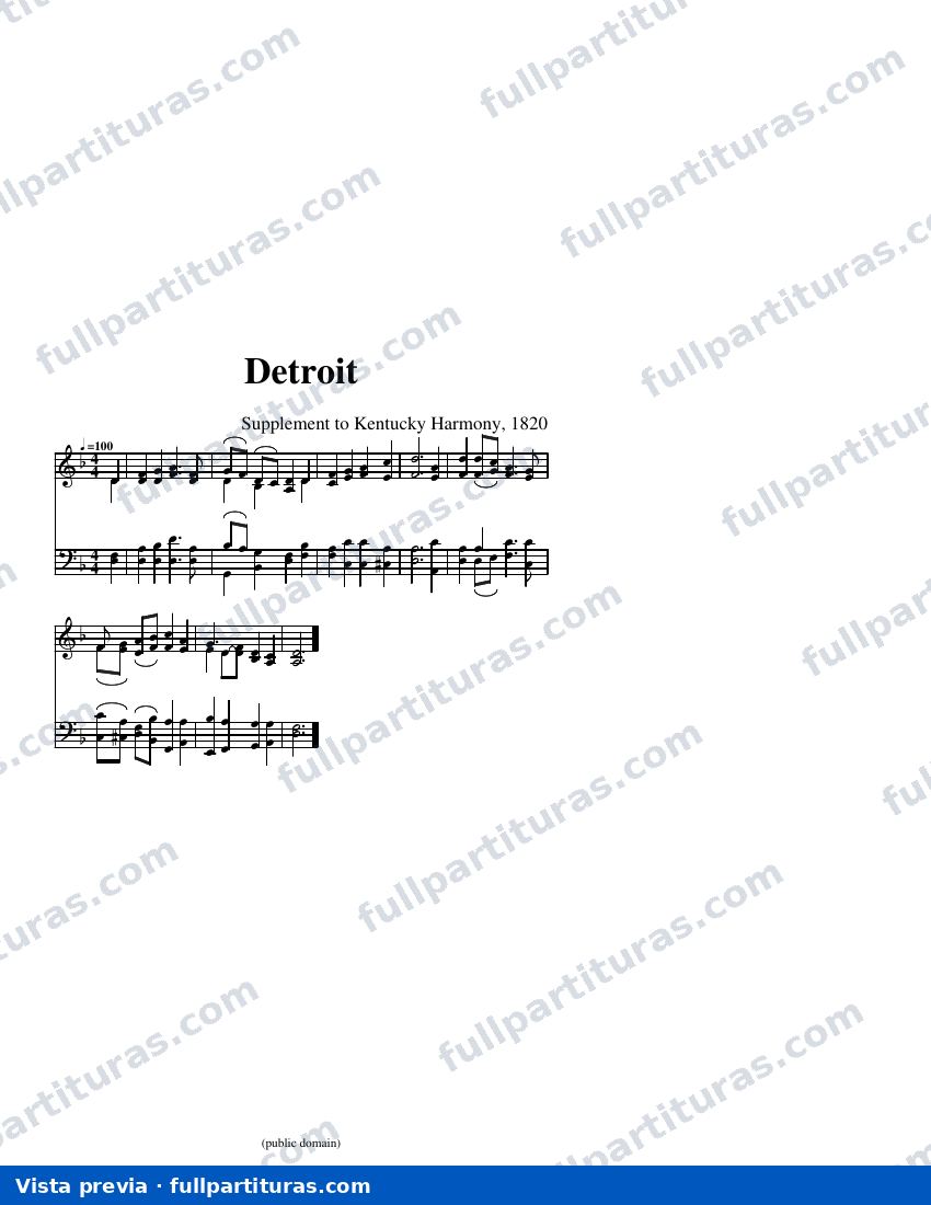 Detroit — Vorschau