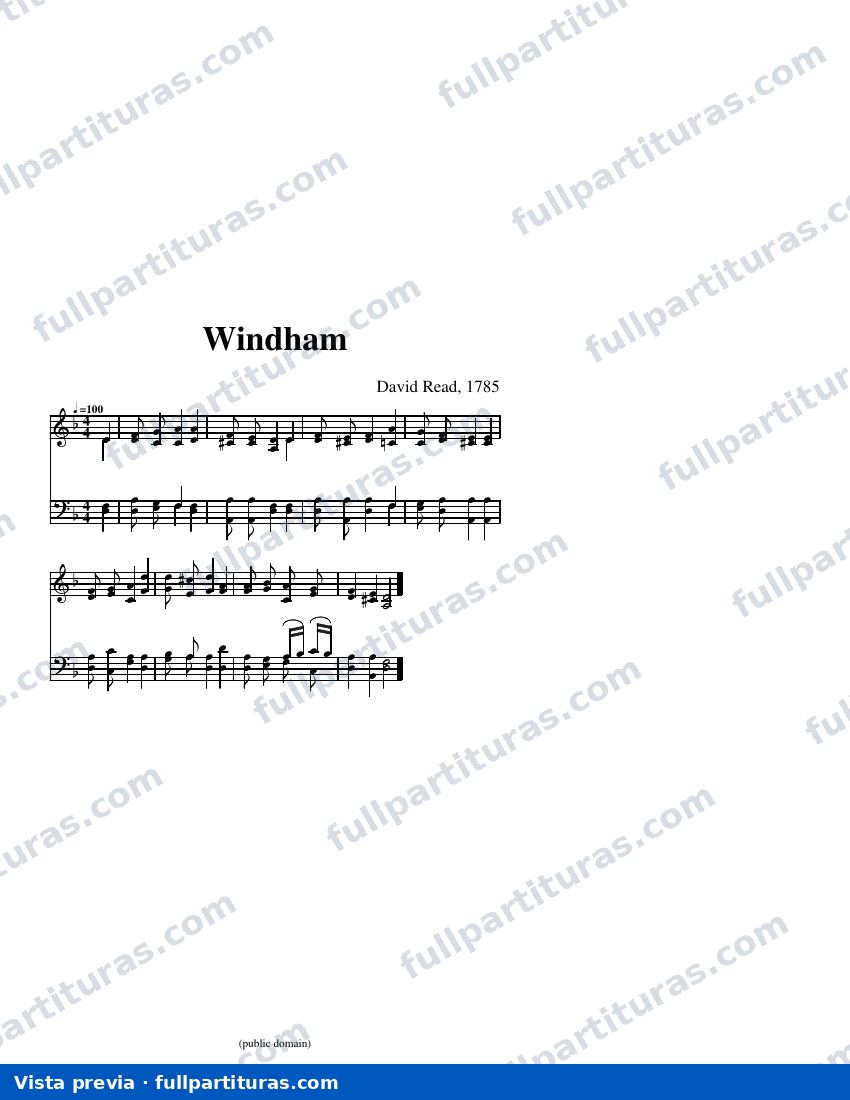 Windham — visualização