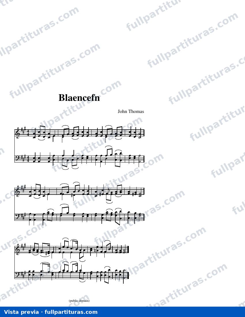 Blaencefn — visualização