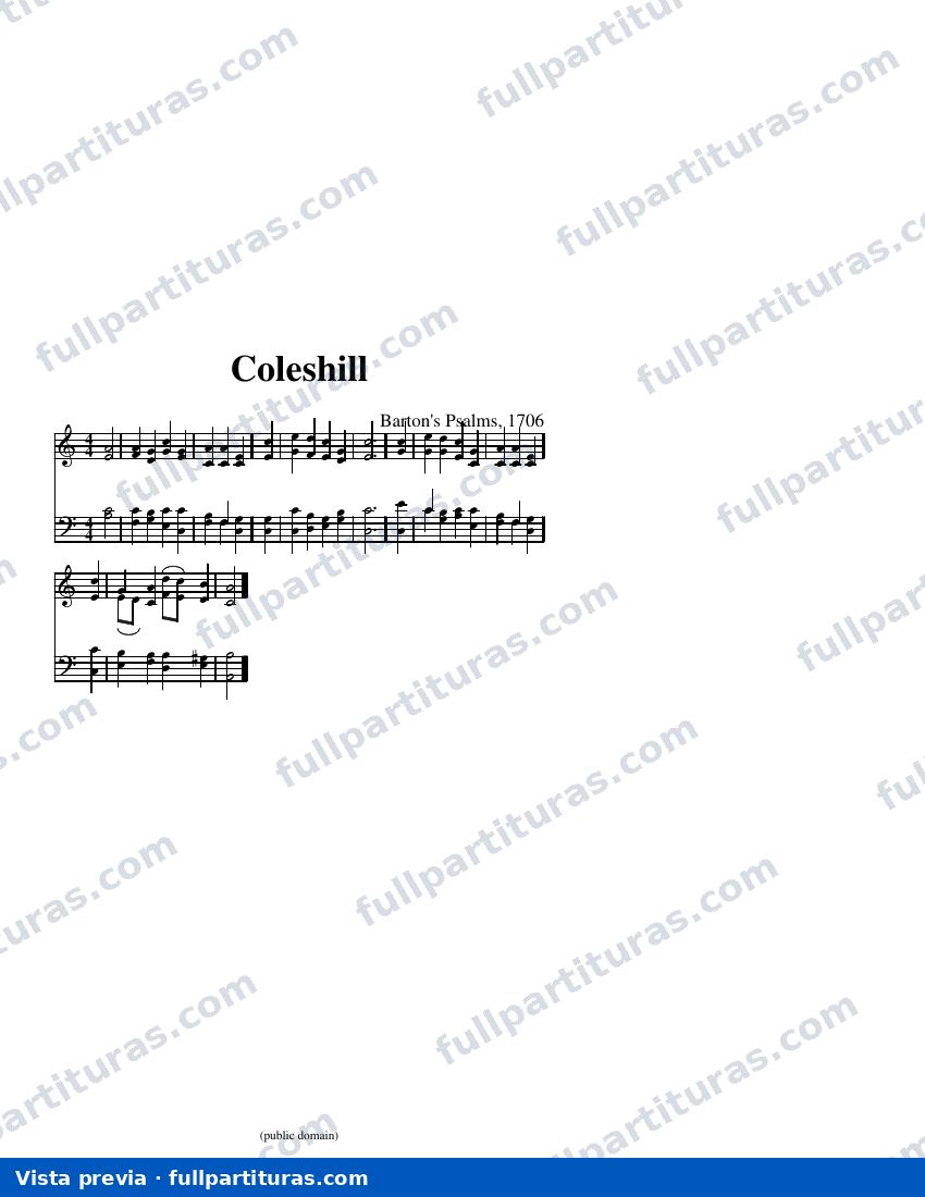 Coleshill — visualização