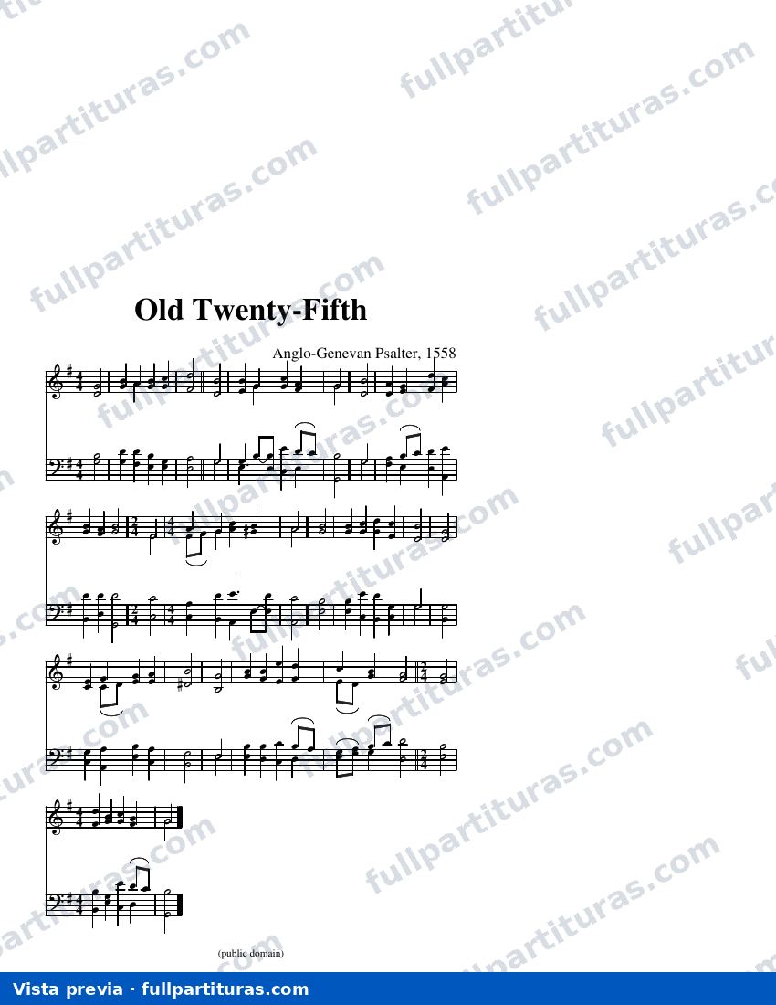 Old Twenty-Fifth — visualização