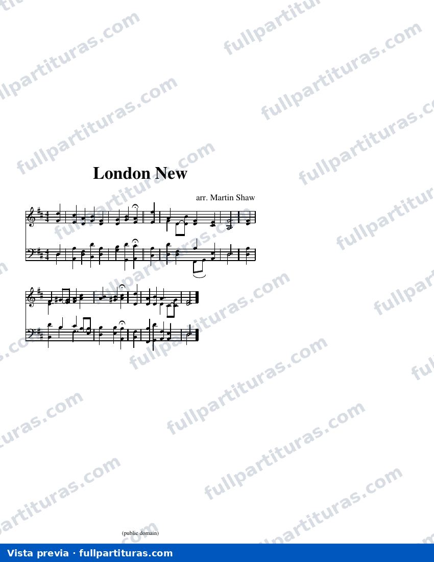 London New (arreglo C) — visualização