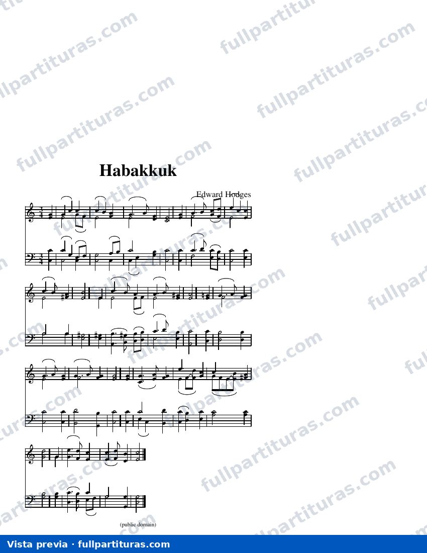 Habakkuk — visualização