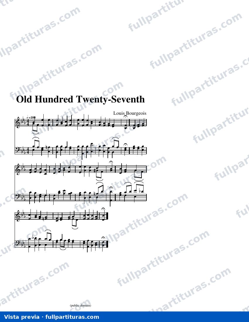 Old Hundred Twenty-Seventh — anteprima