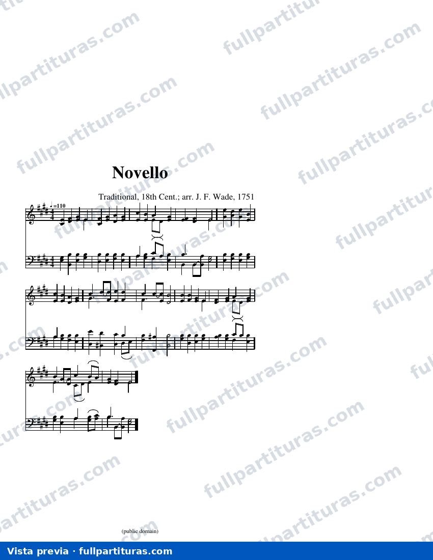 Novello — visualização