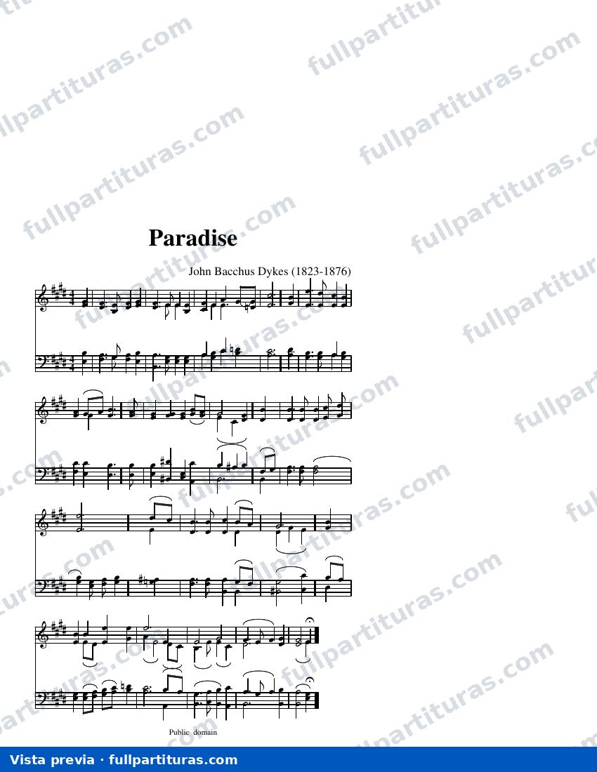Paradise (Dykes) — Vorschau