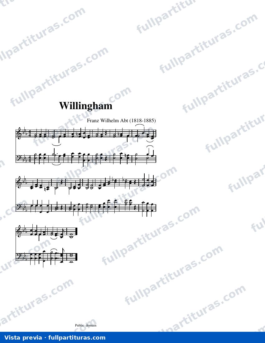 Willingham — visualização