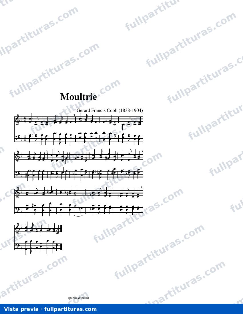 Moultrie — visualização