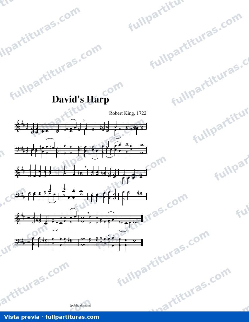 David's Harp — visualização