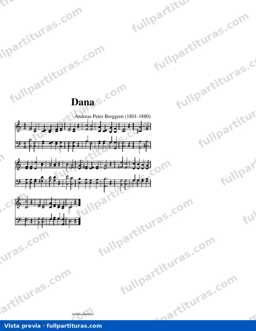 Dana — visualização