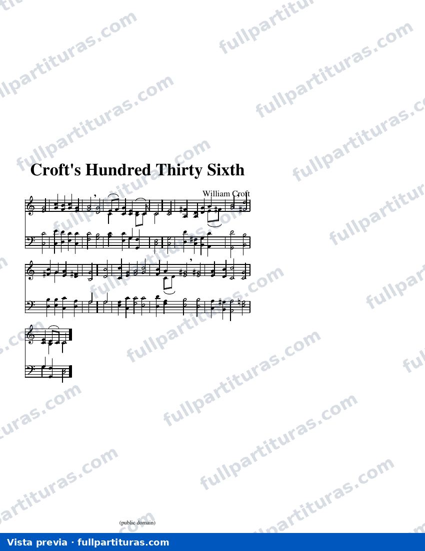 Croft's Hundred Thirty-Sixth — Vorschau