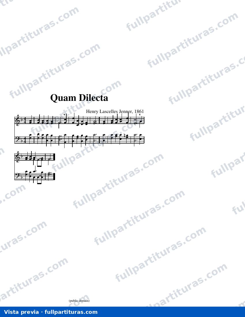 Quam Dilecta — visualização