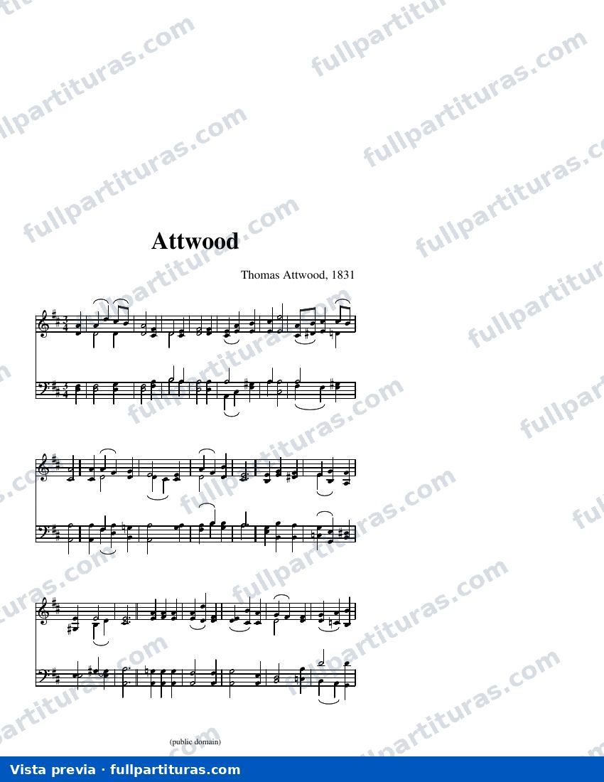 Attwood — visualização