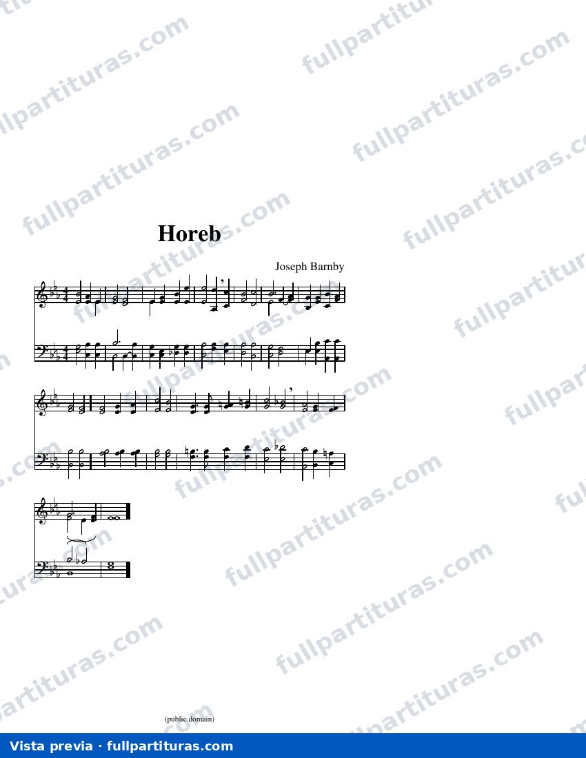Horeb — visualização