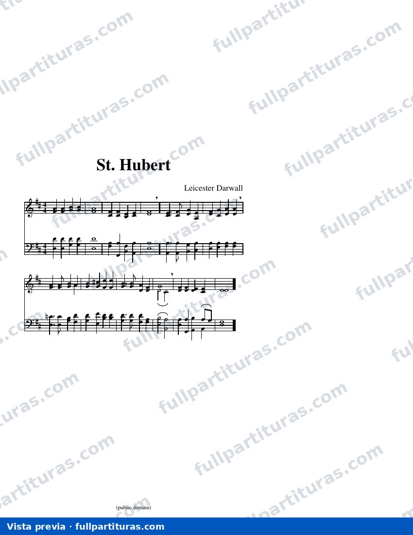 St. Hubert — visualização