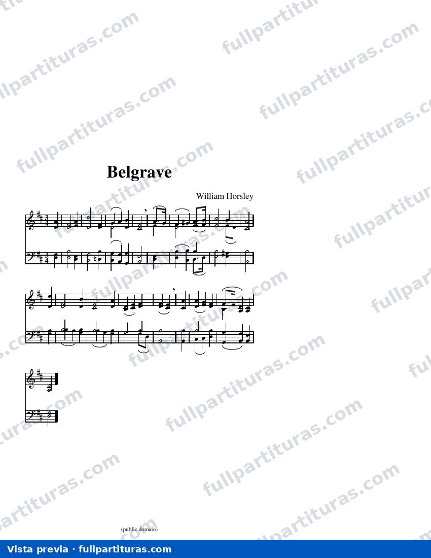 Belgrave — visualização
