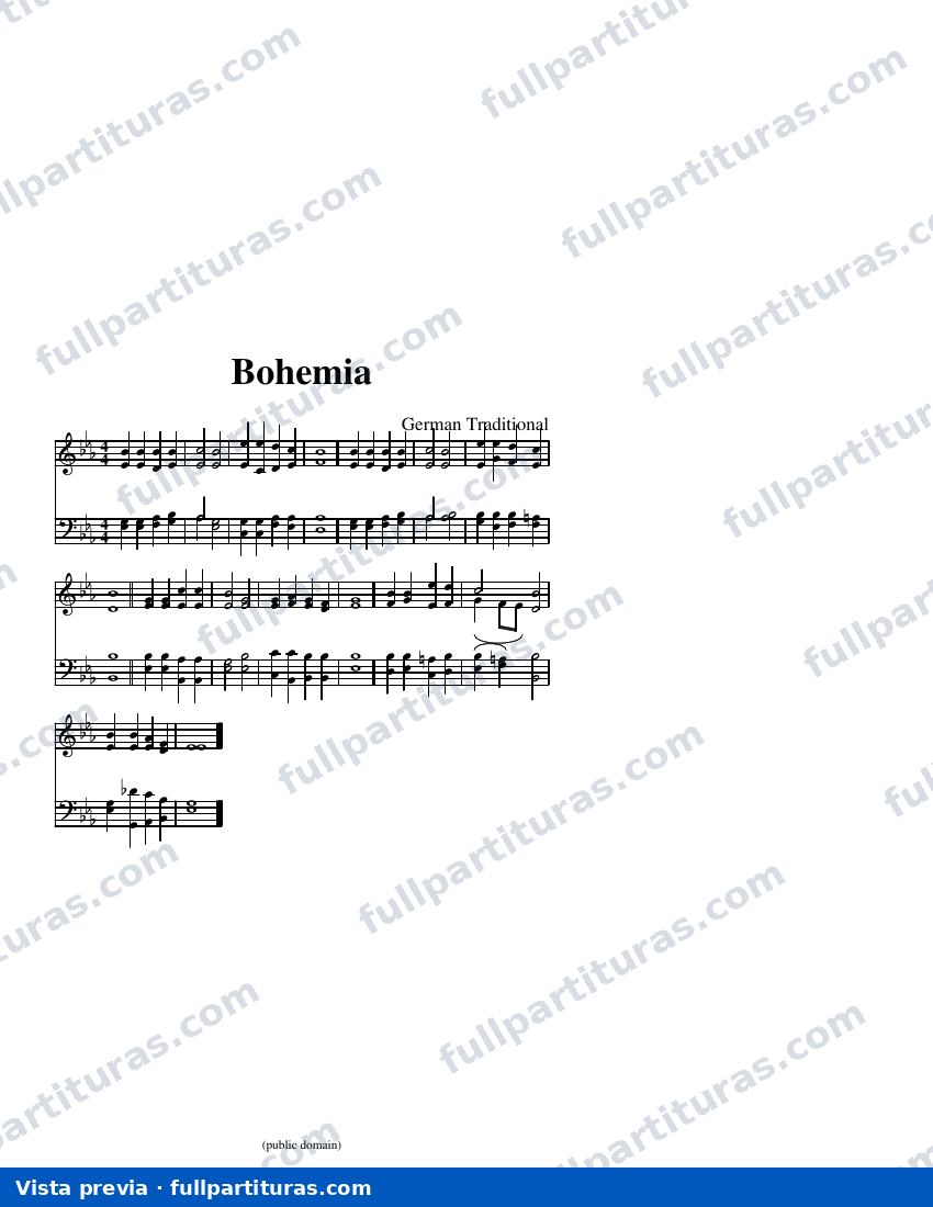 Bohemia — visualização