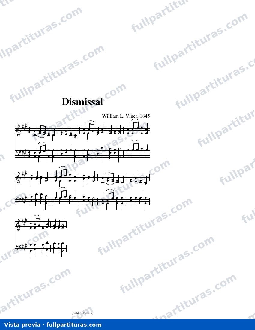 Dismissal (Viner) — visualização