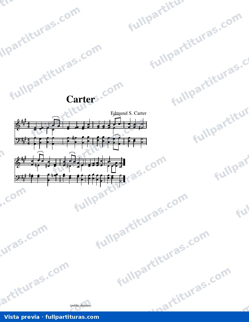 Carter — visualização