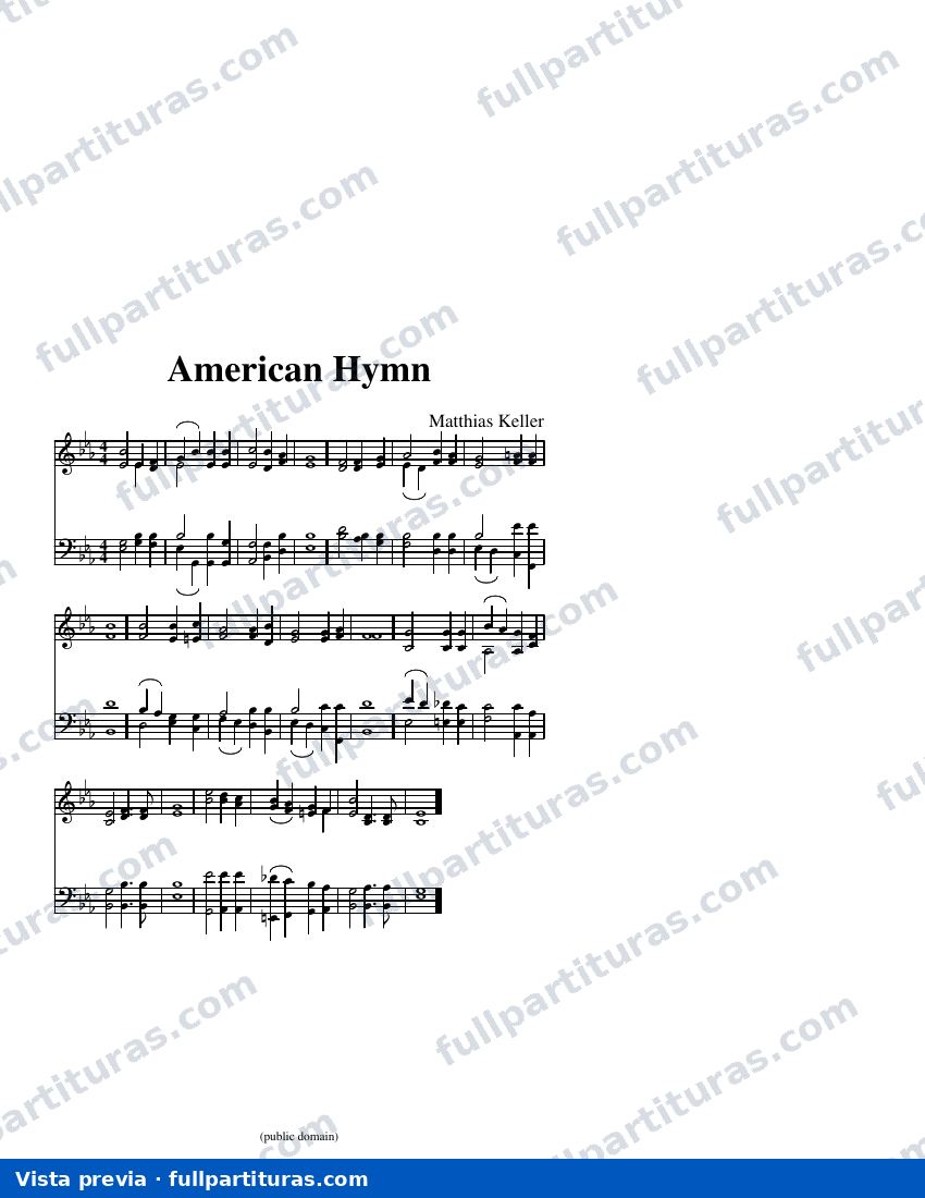 American Hymn — visualização