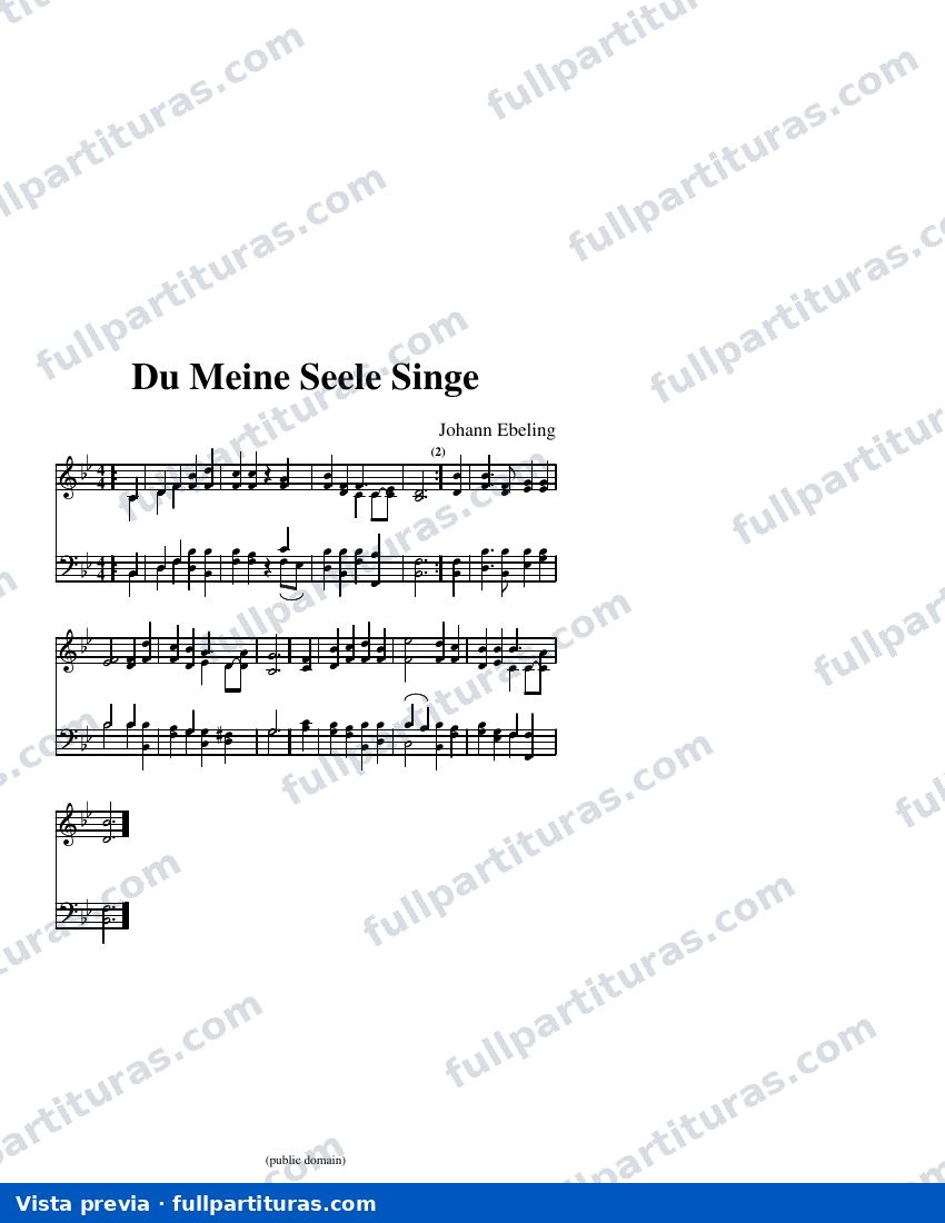Du Meine Seele Singe — предварительный просмотр