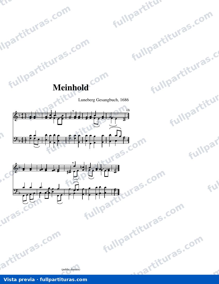 Meinhold — visualização