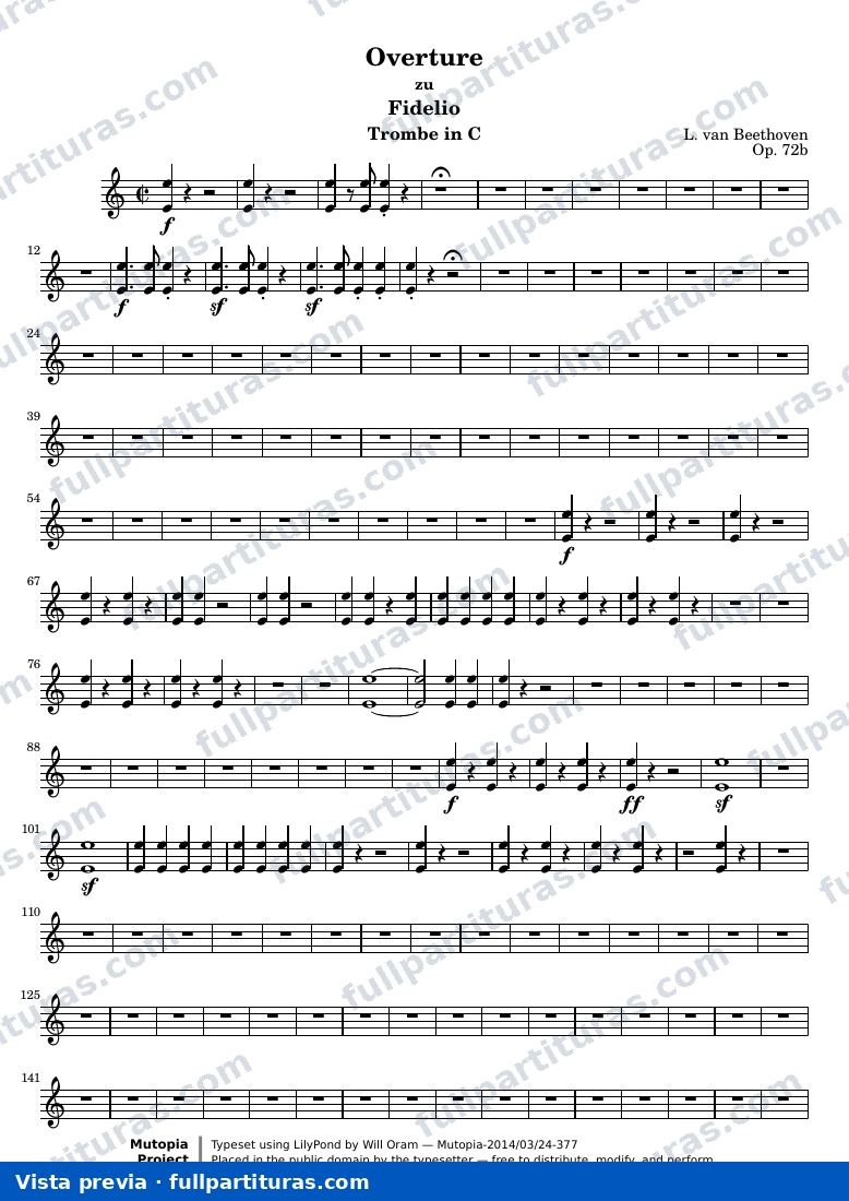 Fidelio Overture — TrombeC sc — Vorschau