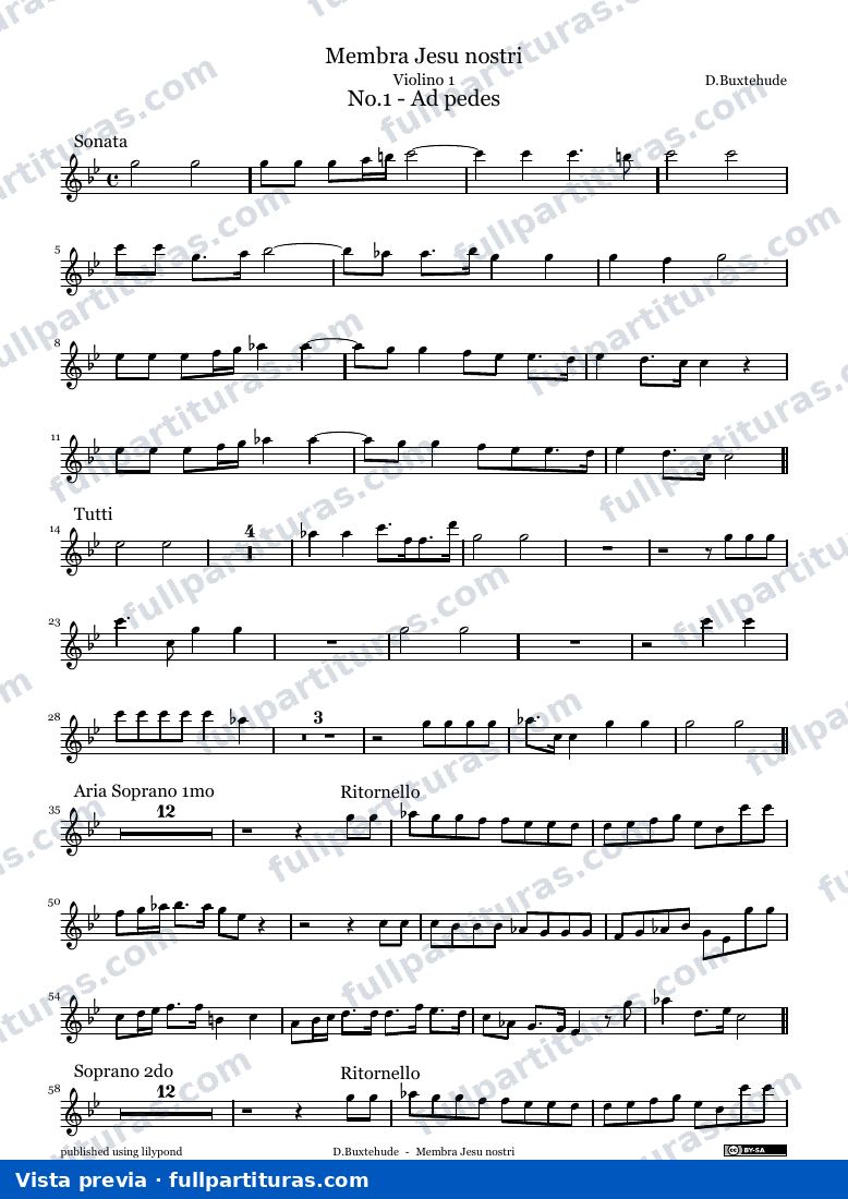 Membra Jesu nostri — MembraJesuNostri parts — preview