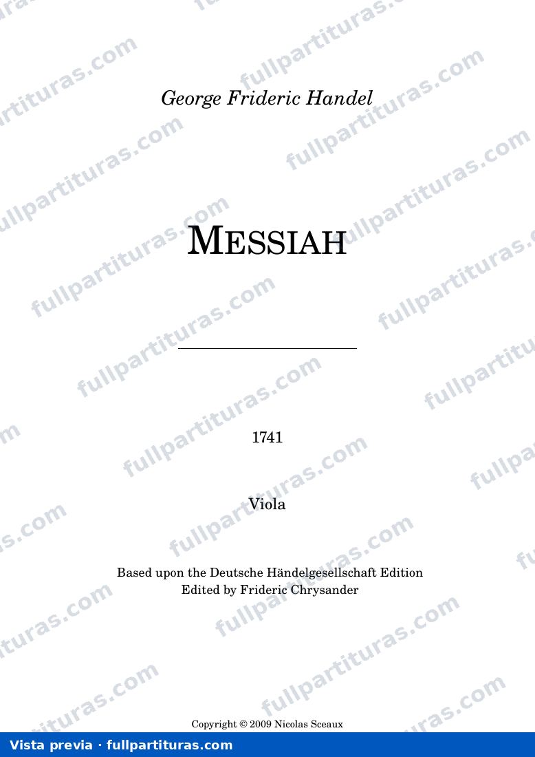 Messiah — Messiah viola — предварительный просмотр