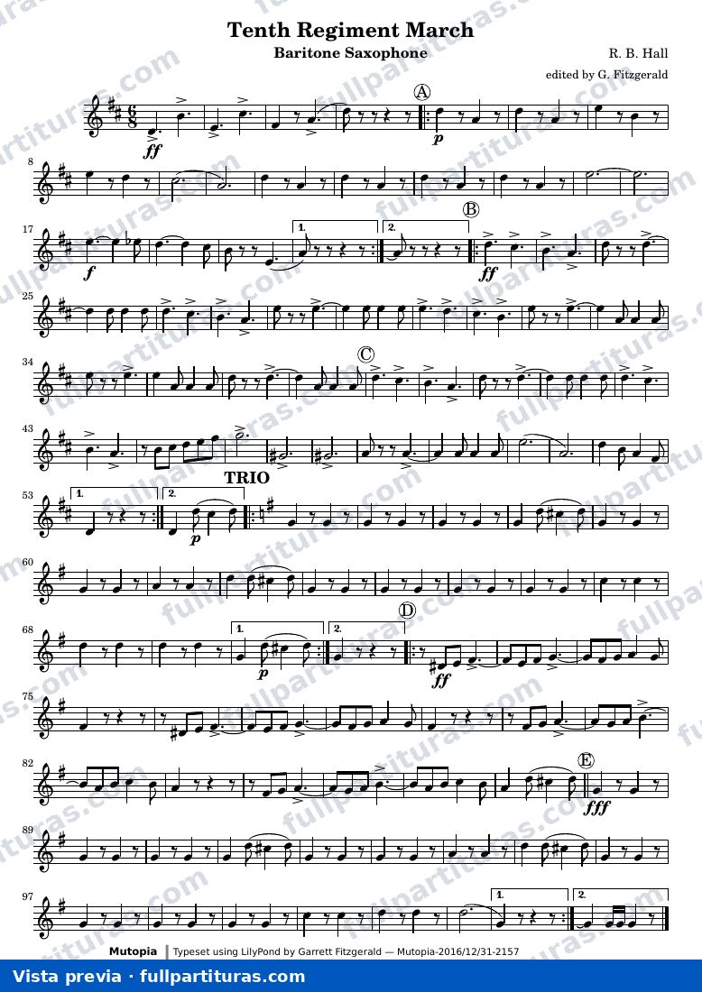 Tenth Regiment March — TenthRegSaxBari — предварительный просмотр
