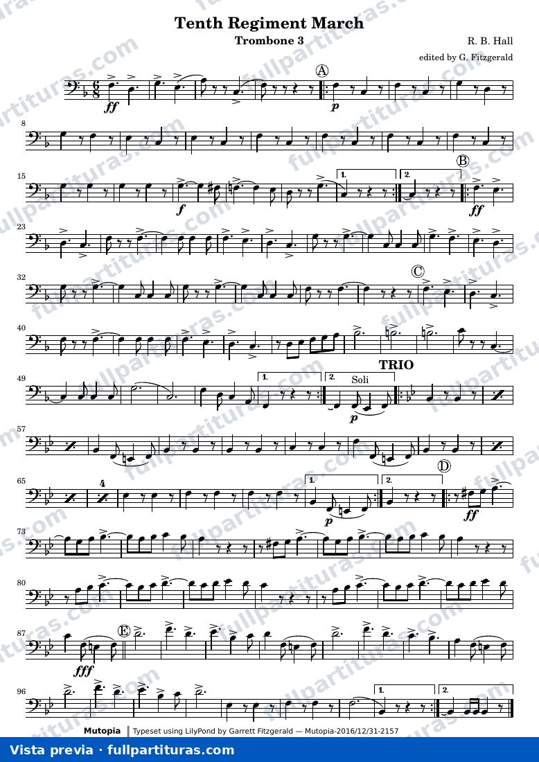 Tenth Regiment March — TenthRegTrombone3 — предварительный просмотр