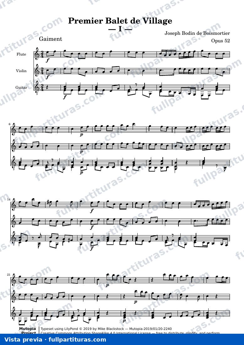Premier Balet de Village — Premier Balet 01