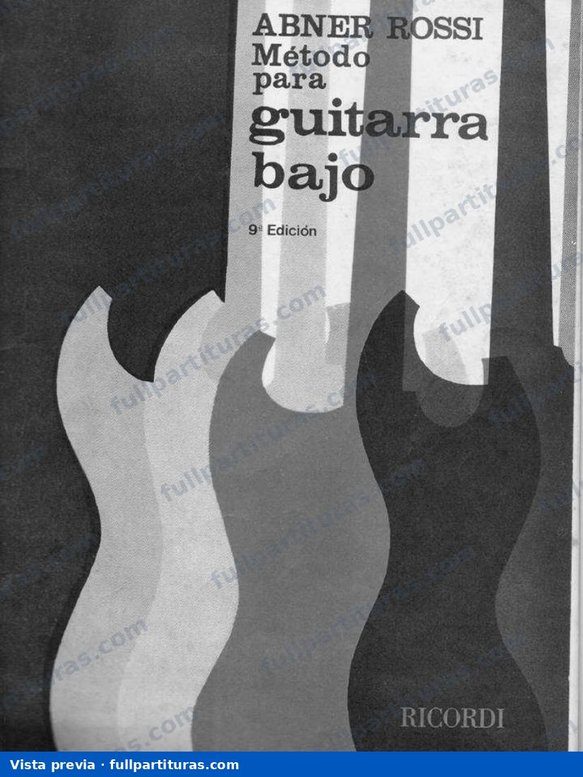 Método para Guitarra-Bajo — vista previa