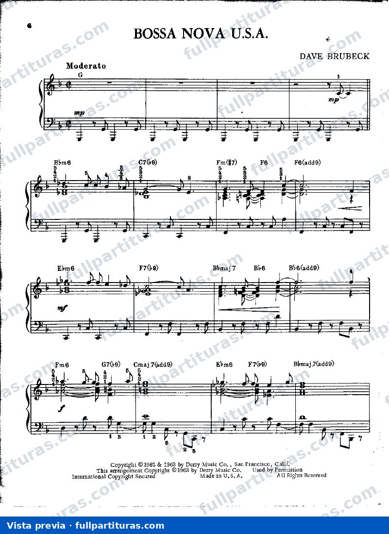 Bossa Nova USA — vista previa