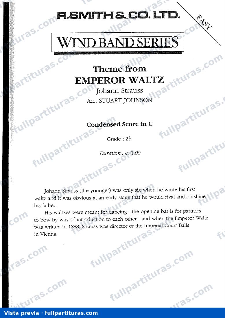 Emperor's Waltz — vista previa
