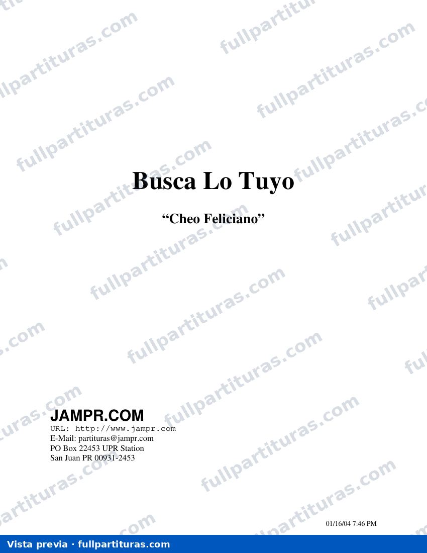 Busca lo tuyo — preview