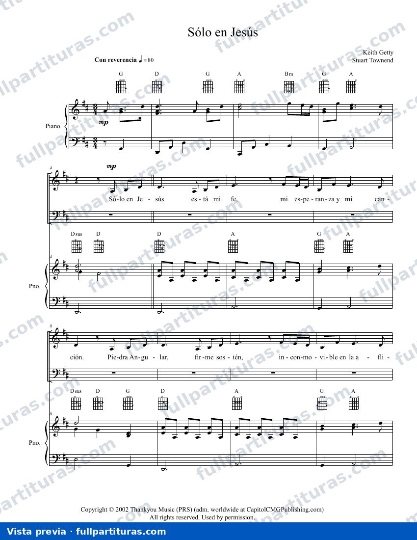 Solo en Jesús — preview