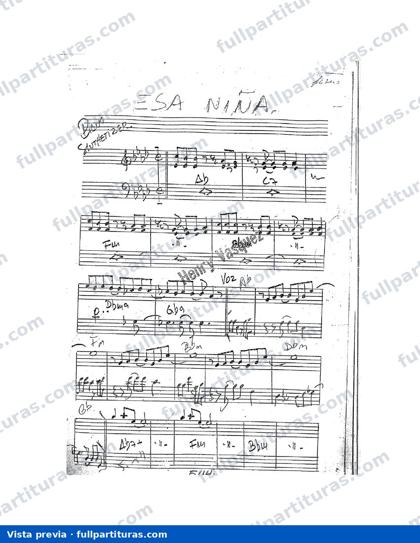 Esa niña — vista previa