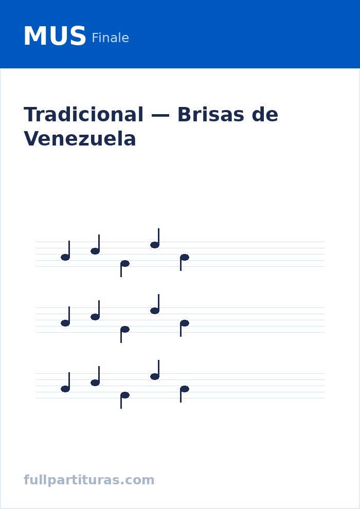 Brisas de Venezuela — Vorschau